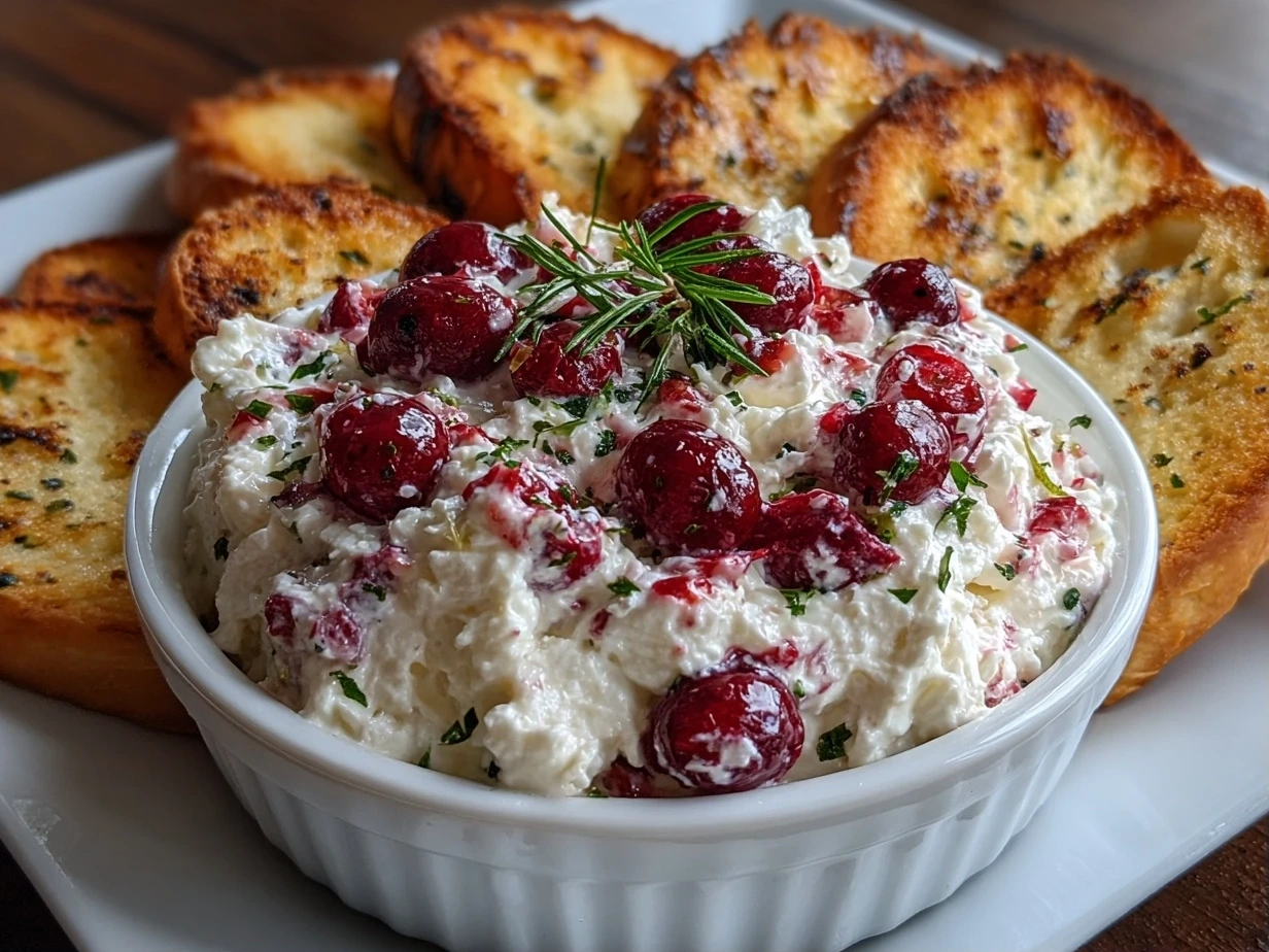 Close-up of Cranberry Jalapeño Dip