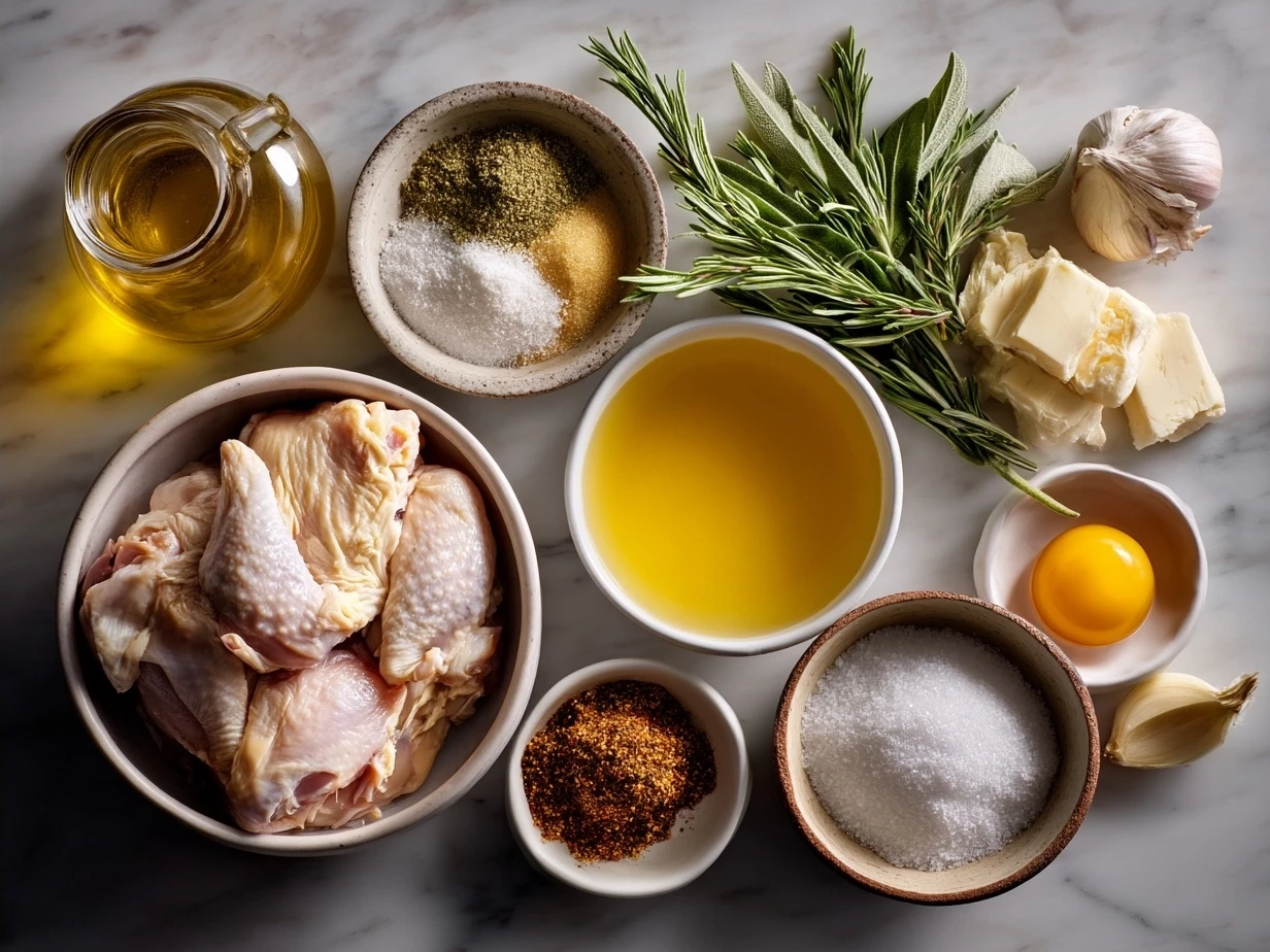 Ingredients for Crock Pot Angel Chicken including chicken breasts, cream cheese, Italian dressing, ranch seasoning mix, mozzarella cheese, Parmesan cheese, garlic, salt, and pepper