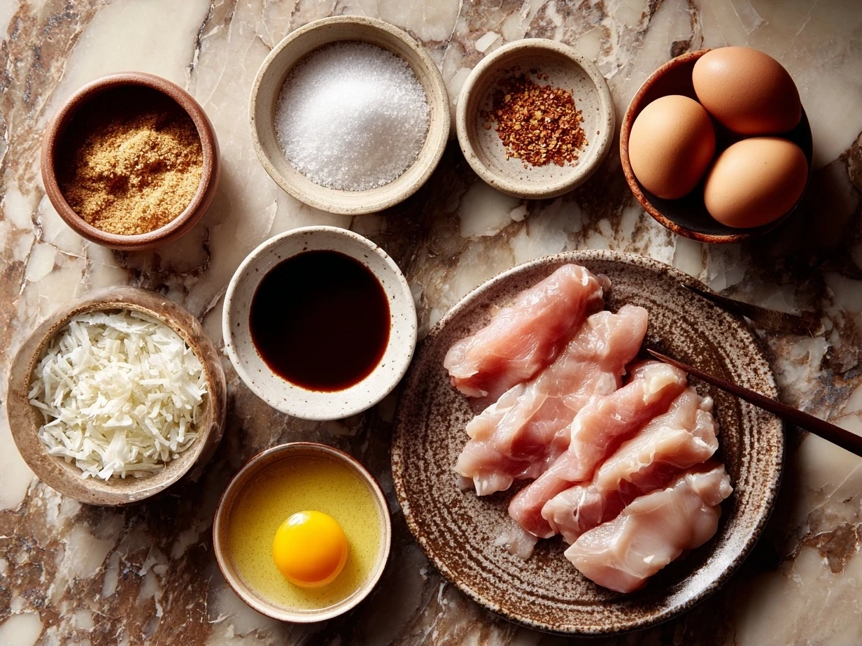 Ingredients for Turkey Medallions with Orange Teriyaki Sauce