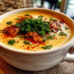 Comforting homemade potato soup