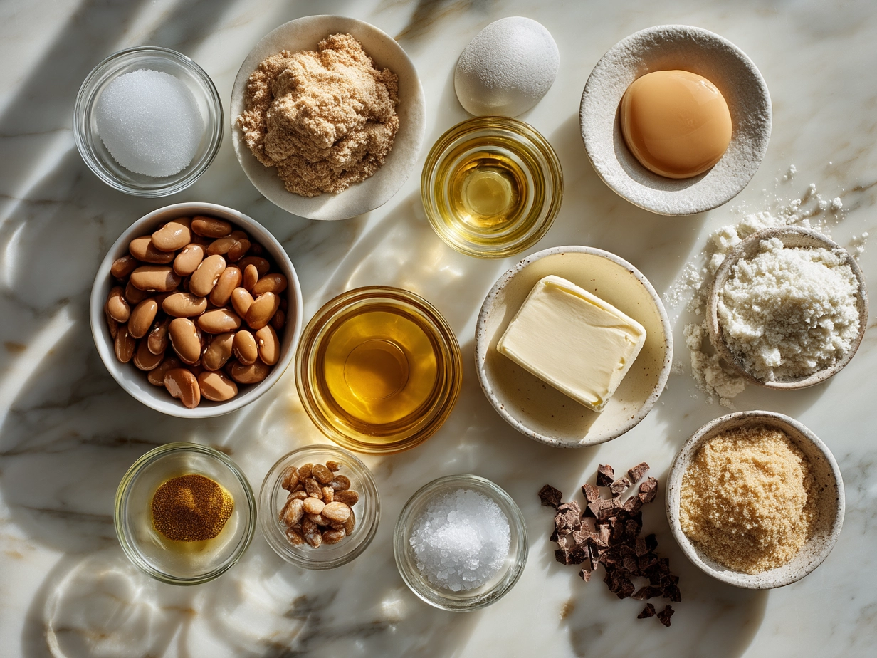 Ingredients for Creamy Miso Butter Beans