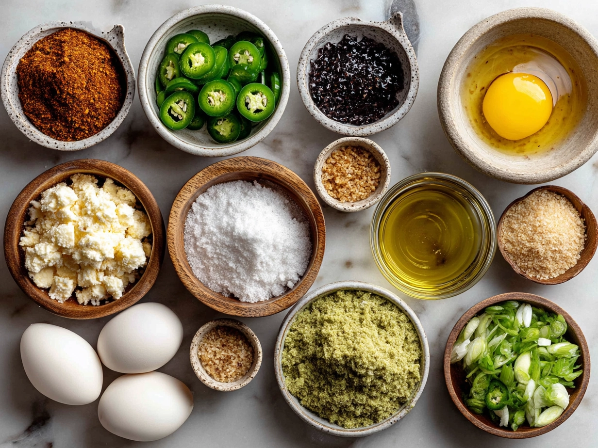 Ingredients for Jalapeno Popper Pinwheels including crescent roll dough, cream cheese, cheddar, jalapenos, and bacon