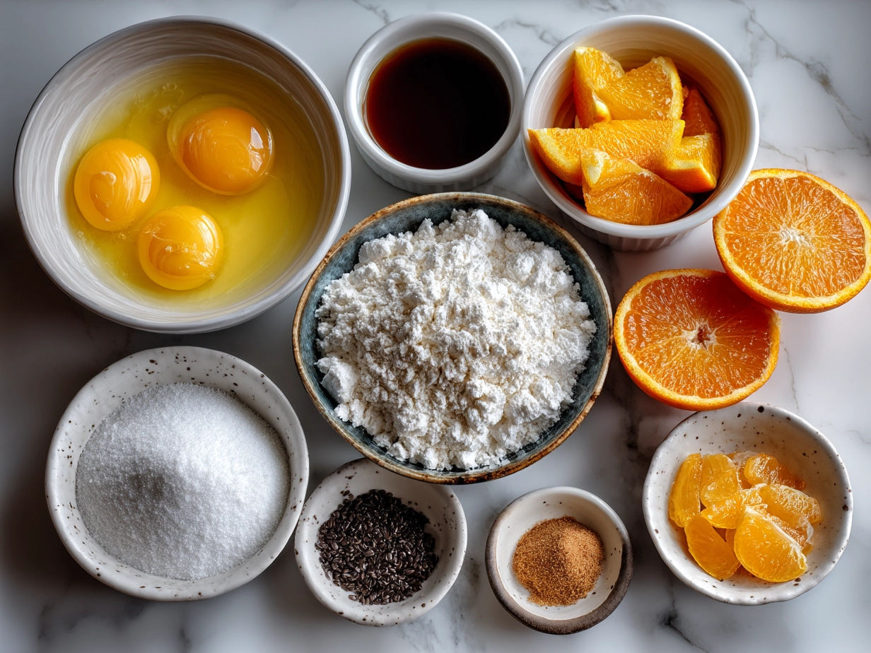 Ingredients for Orange Dreamsicle Salad